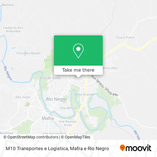 M10 Transportes e Logistica map