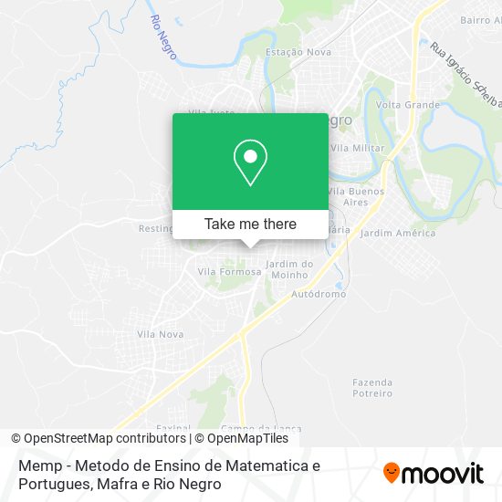 Mapa Memp - Metodo de Ensino de Matematica e Portugues