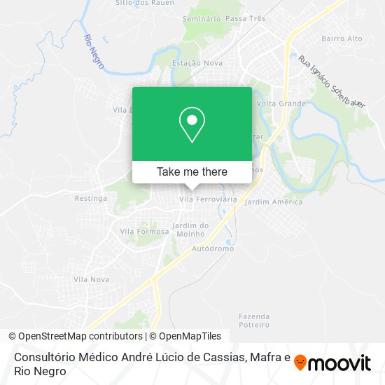 Mapa Consultório Médico André Lúcio de Cassias