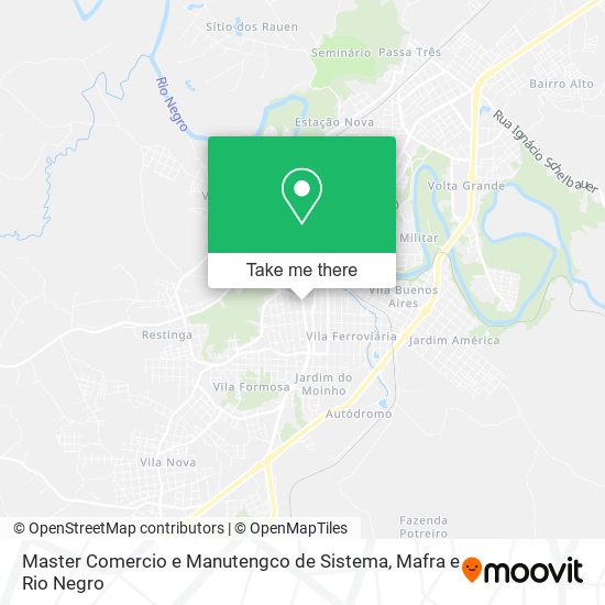 Mapa Master Comercio e Manutengco de Sistema