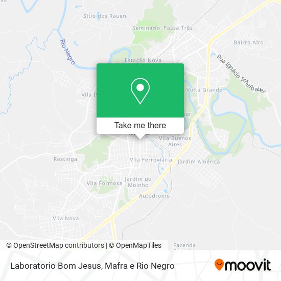 Laboratorio Bom Jesus map