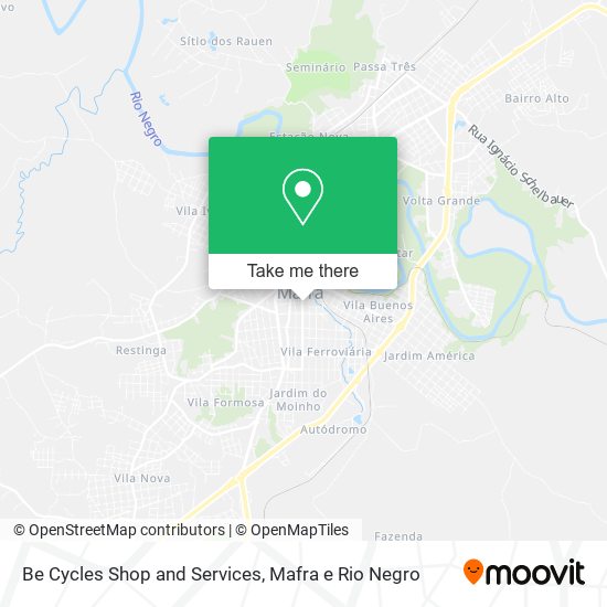 Be Cycles Shop and Services map