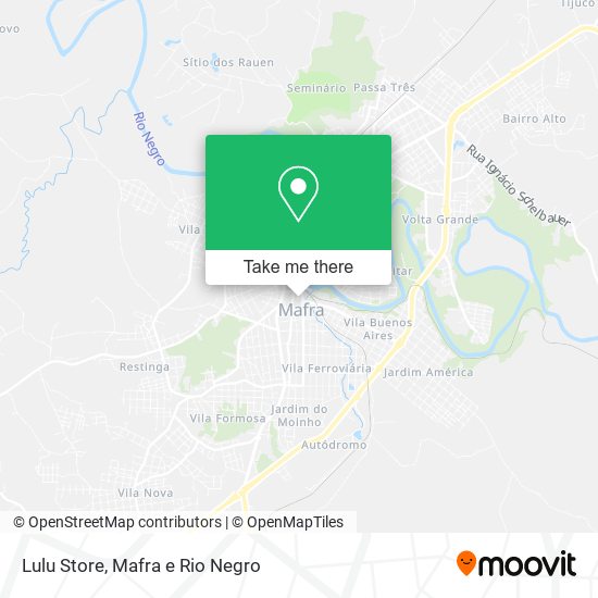 Mapa Lulu Store