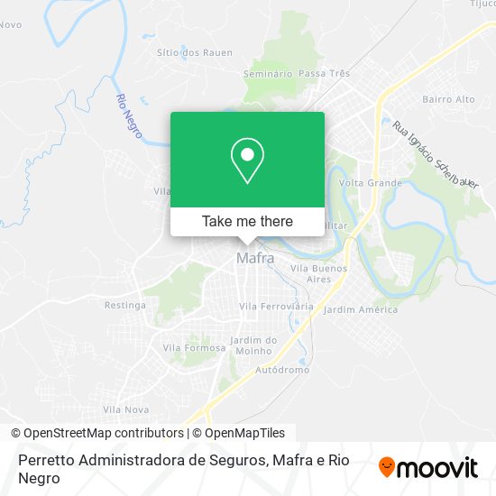 Perretto Administradora de Seguros map