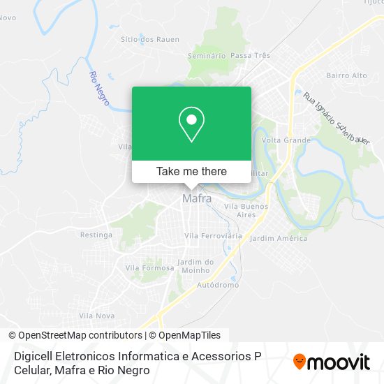 Mapa Digicell Eletronicos Informatica e Acessorios P Celular