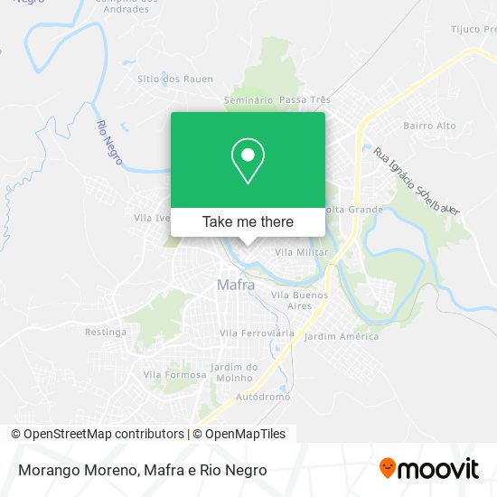 Mapa Morango Moreno