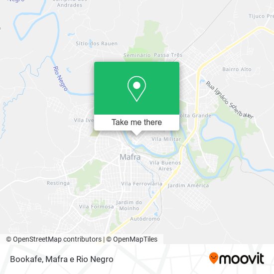 Mapa Bookafe