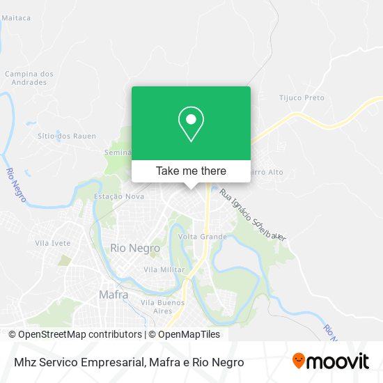 Mhz Servico Empresarial map