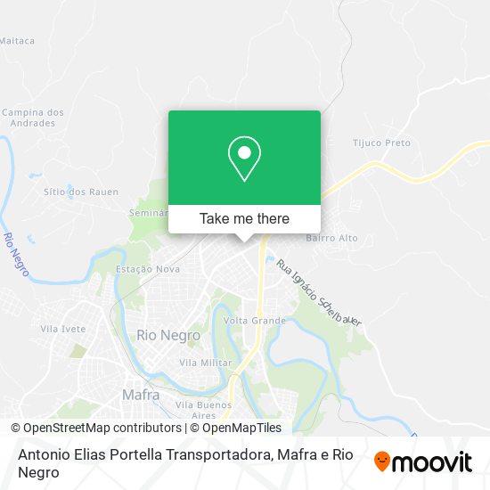 Mapa Antonio Elias Portella Transportadora