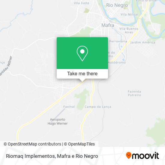 Riomaq Implementos map