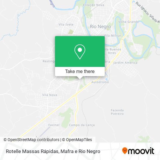 Rotelle Massas Rápidas map