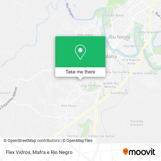 Mapa Flex Vidros