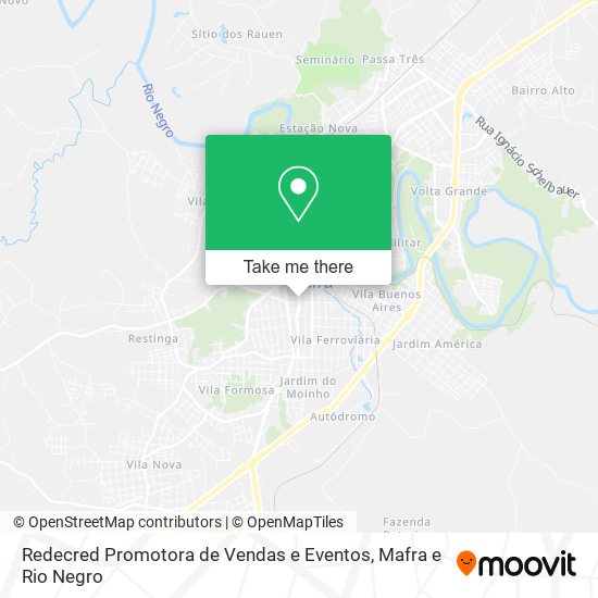 Redecred Promotora de Vendas e Eventos map