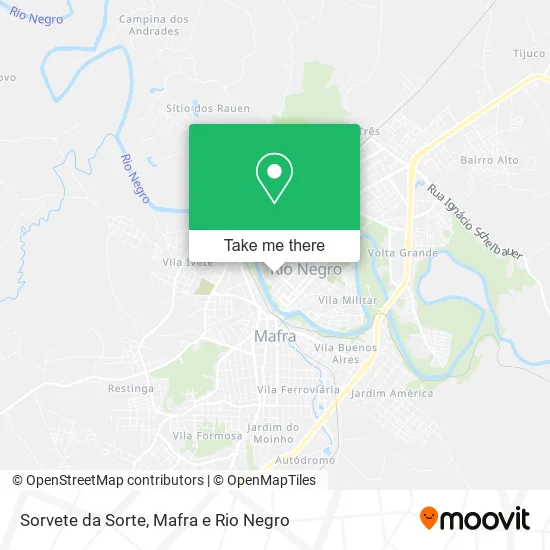 Sorvete da Sorte map