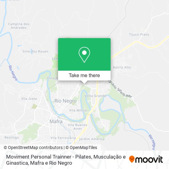 Mapa Moviment Personal Trainner - Pilates, Musculação e Ginastica