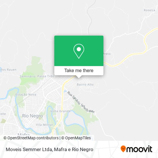 Mapa Moveis Semmer Ltda