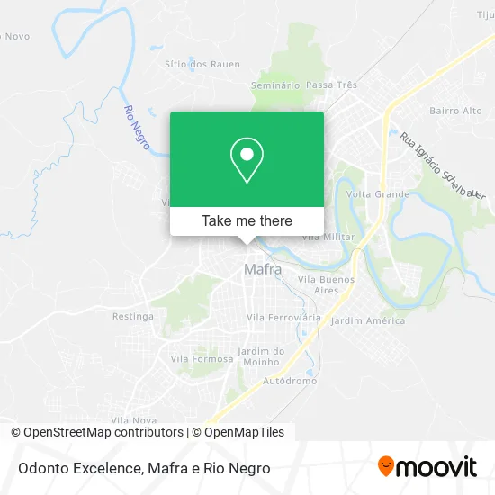 Odonto Excelence map