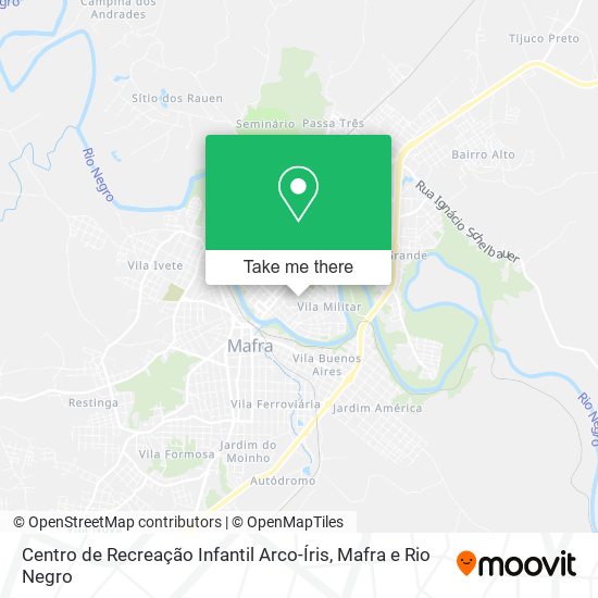 Centro de Recreação Infantil Arco-Íris map