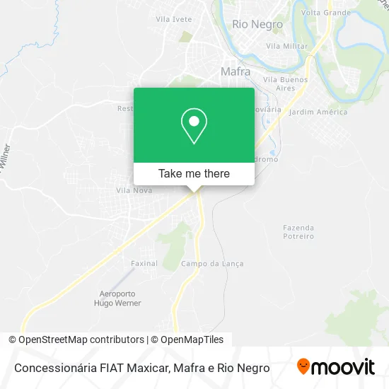 Concessionária FIAT Maxicar map
