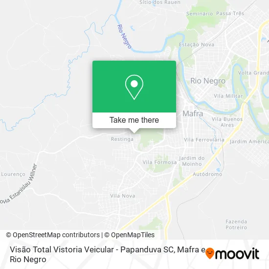 Visão Total Vistoria Veicular - Papanduva SC map