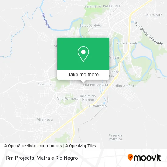 Rm Projects map