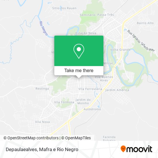 Mapa Depaulaealves