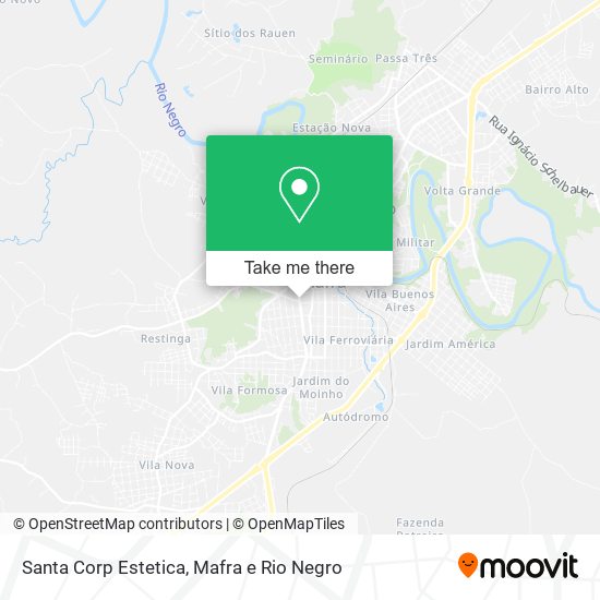 Santa Corp Estetica map