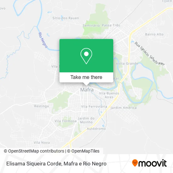 Elisama Siqueira Corde map