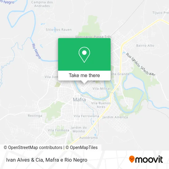 Ivan Alves & Cia map