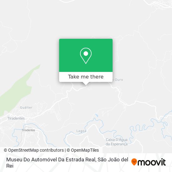 Museu Do Automóvel Da Estrada Real map