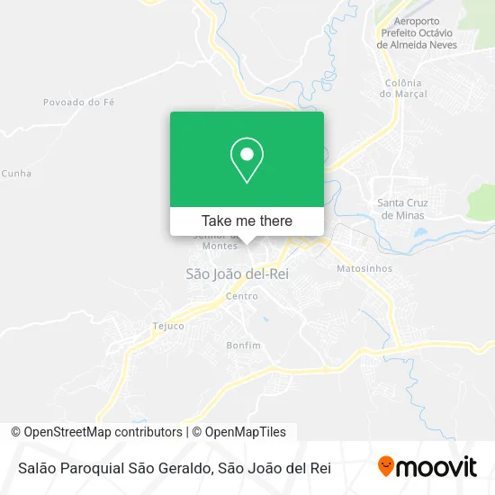 Salão Paroquial São Geraldo map