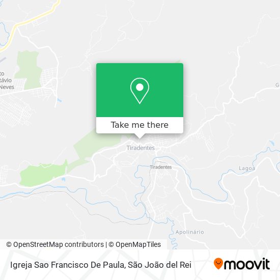 Igreja Sao Francisco De Paula map