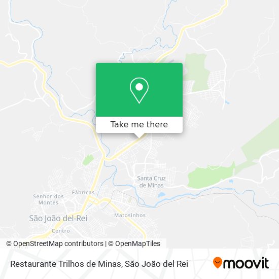 Restaurante Trilhos de Minas map