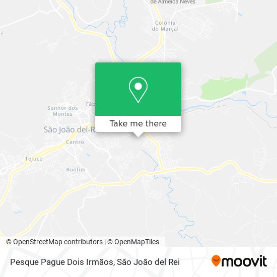 Pesque Pague Dois Irmãos map