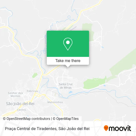 Praça Central de Tiradentes map