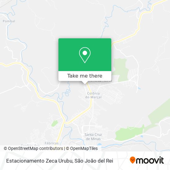 Estacionamento Zeca Urubu map