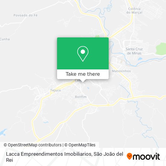 Lacca Empreendimentos Imobiliarios map