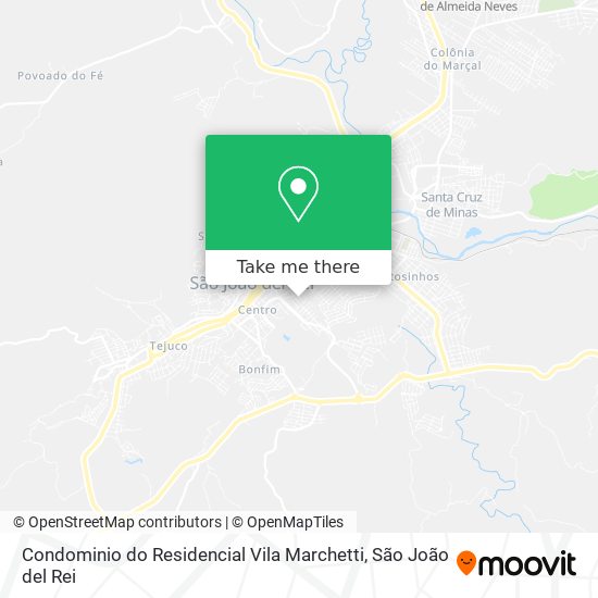 Condominio do Residencial Vila Marchetti map