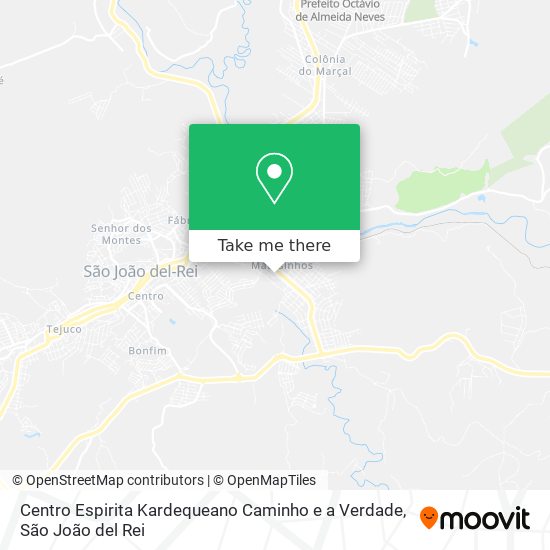 Centro Espirita Kardequeano Caminho e a Verdade map