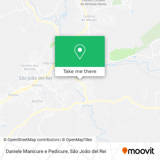 Daniele Manicure e Pedicure map