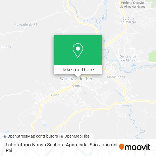 Laboratório Nossa Senhora Aparecida map