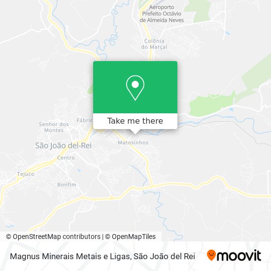 Magnus Minerais Metais e Ligas map