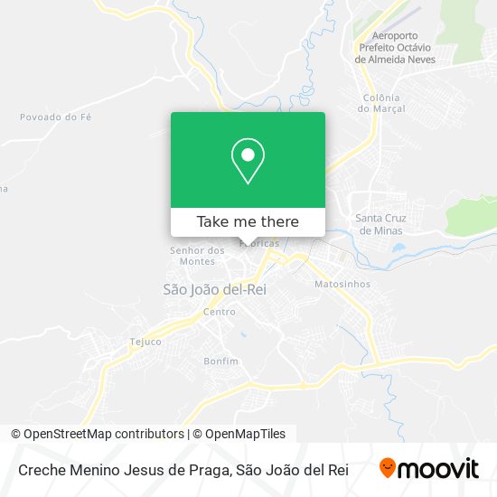 Creche Menino Jesus de Praga map