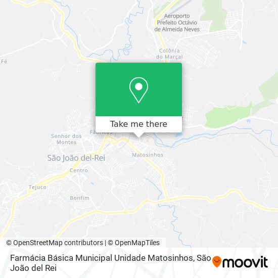 Farmácia Básica Municipal Unidade Matosinhos map