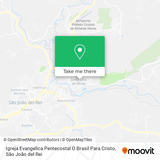 Igreja Evangelica Pentecostal O Brasil Para Cristo map
