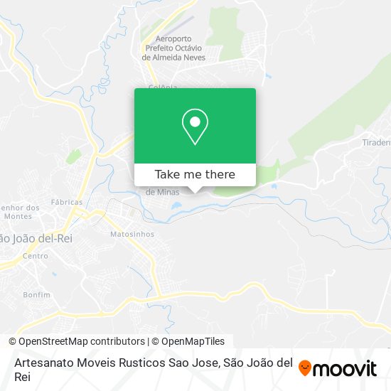 Artesanato Moveis Rusticos Sao Jose map