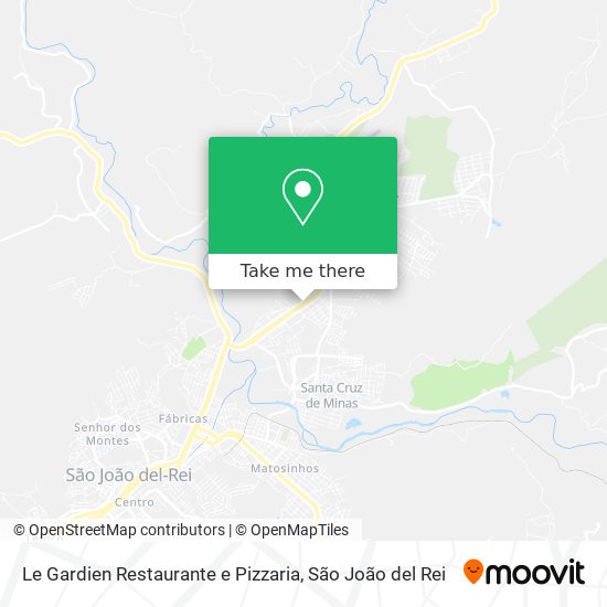 Le Gardien Restaurante e Pizzaria map