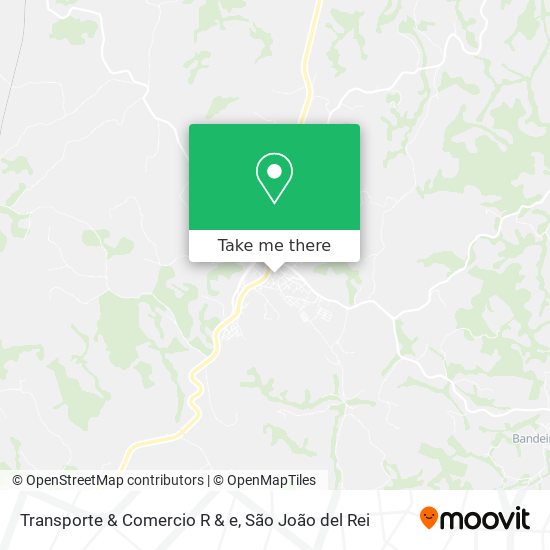 Transporte & Comercio R & e map