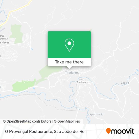 O Provençal Restaurante map
