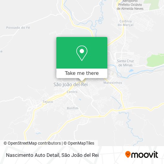 Nascimento Auto Detail map